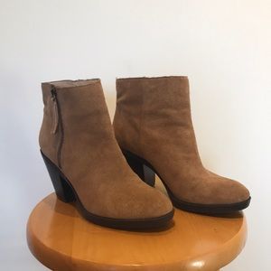 Leather booties